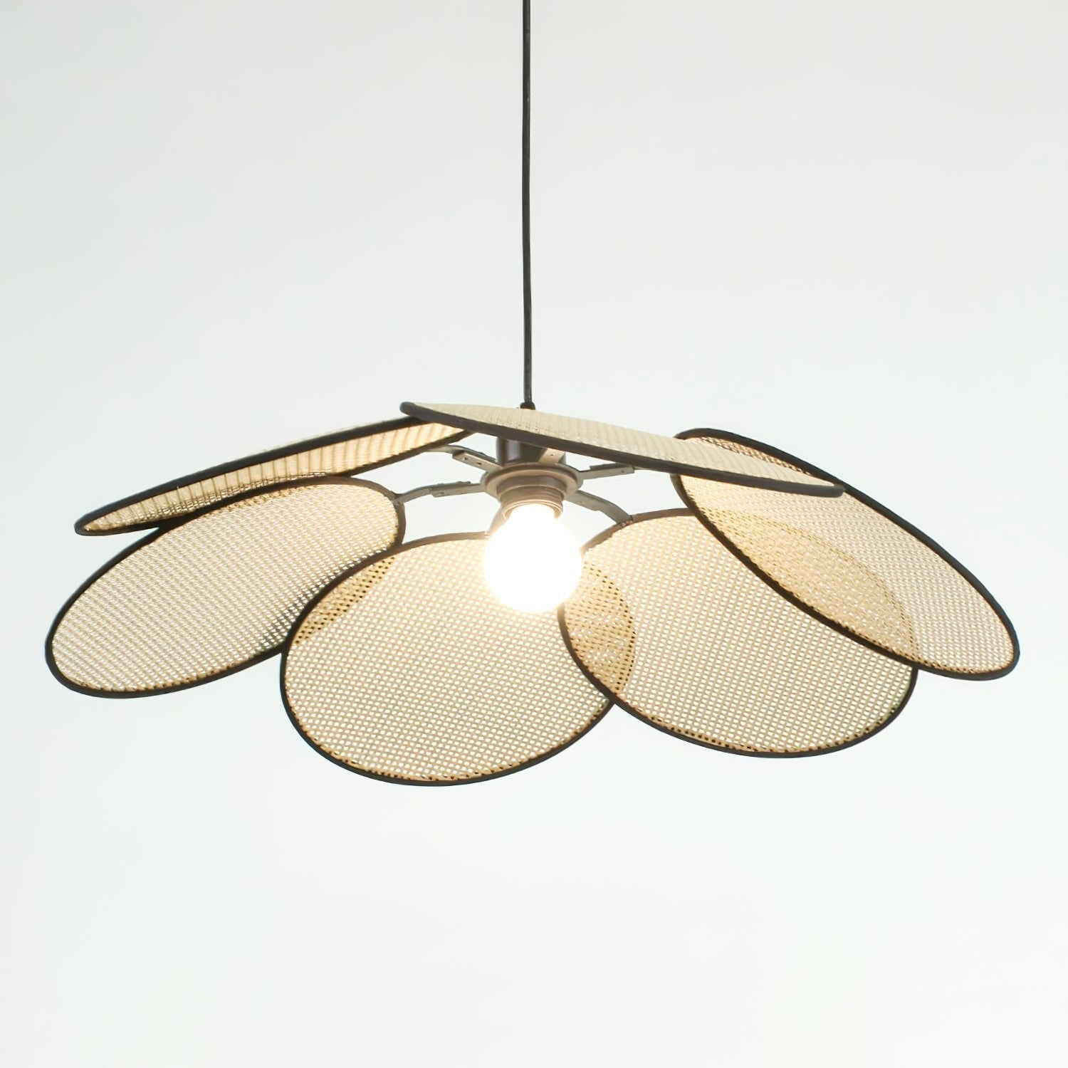 Petals Rattan Pendant Lamp - Blowlighting