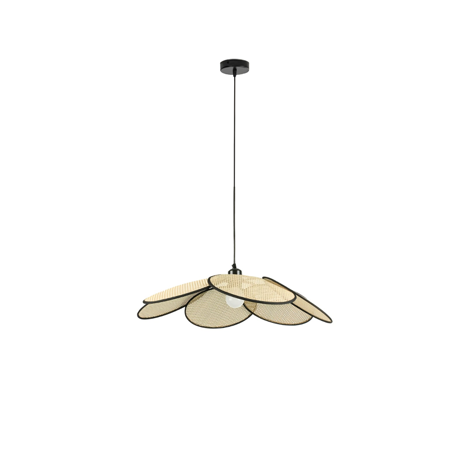 Petals Rattan Pendant Lamp - Blowlighting