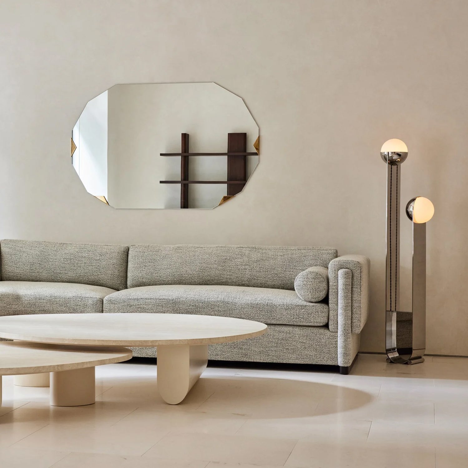 Pete & Nora Floor Lamp - Lamp Copper