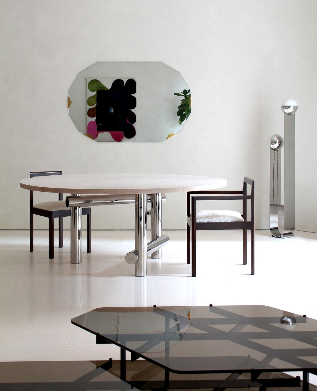 Pete & Nora Floor Lamp - Lamp Copper