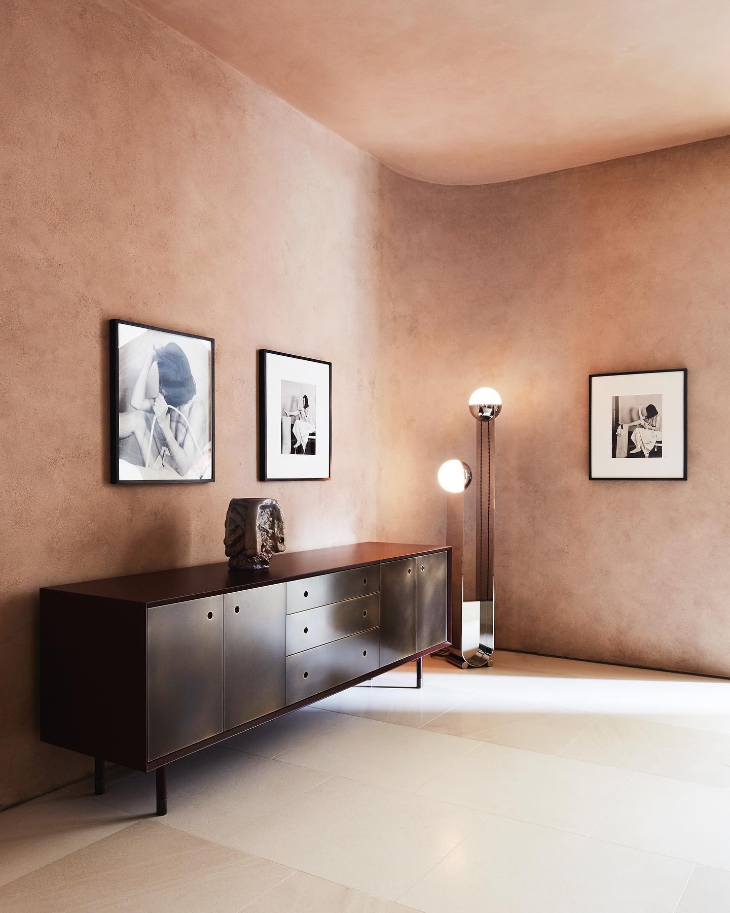 Pete & Nora Floor Lamp - Lamp Copper