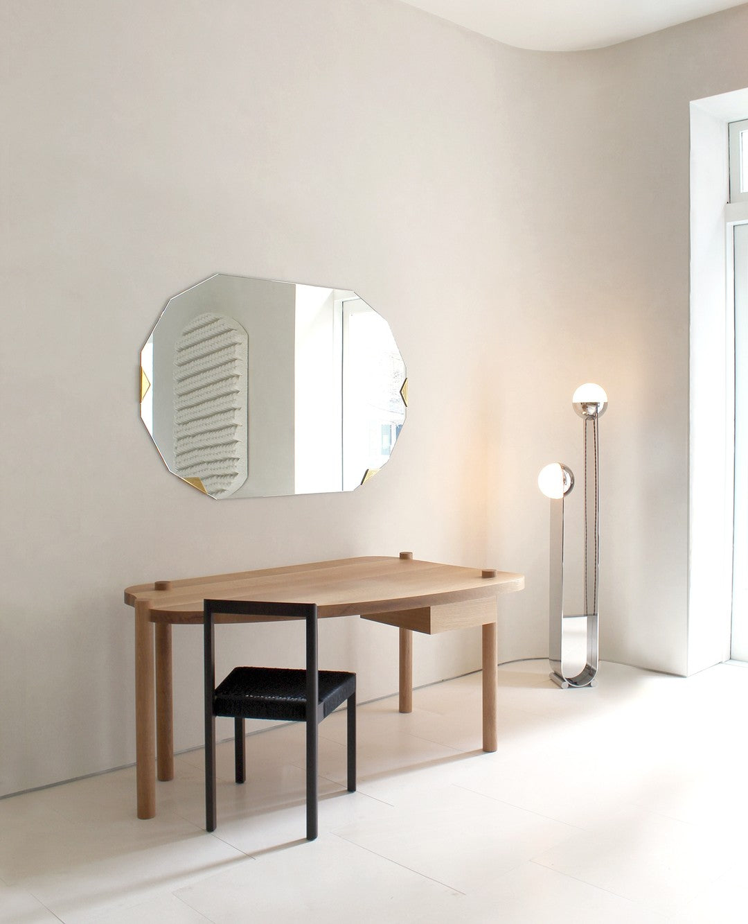 Pete & Nora Floor Lamp - Lamp Copper