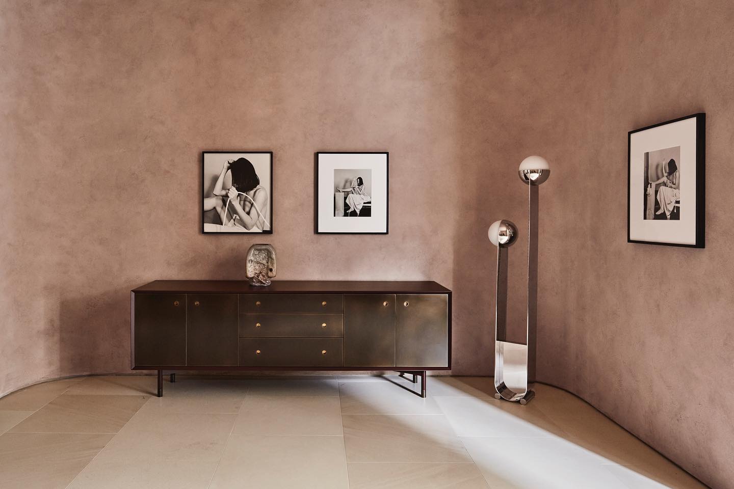 Pete & Nora Floor Lamp - Lamp Copper