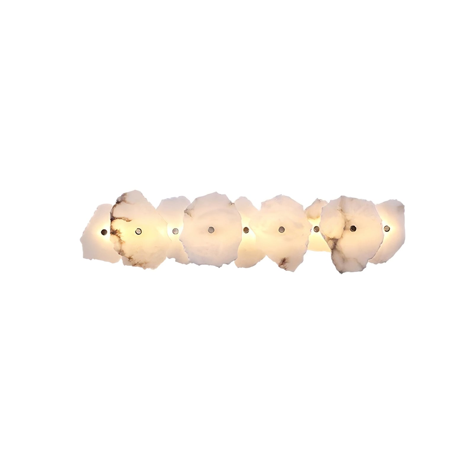 Alaeila Floral Cluster Alabaster Wall Light - Blowlighting