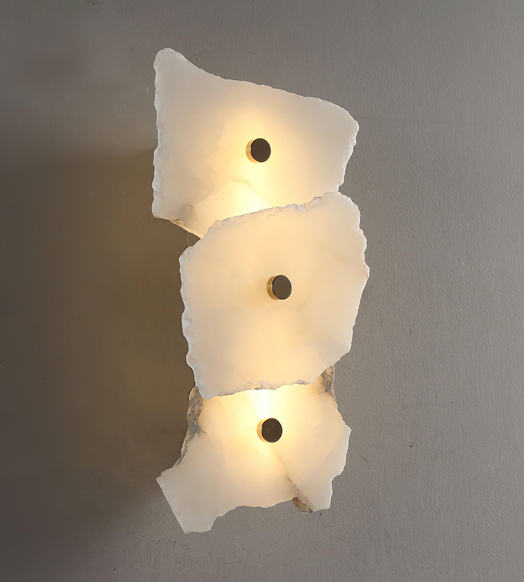 Alaeila Floral Cluster Alabaster Wall Light - Blowlighting