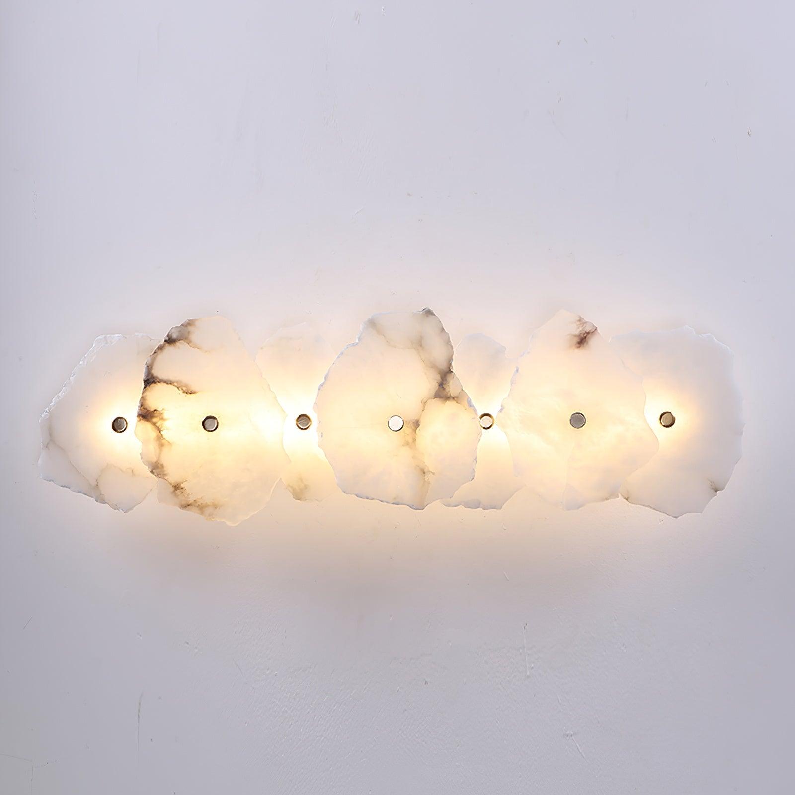 Alaeila Floral Cluster Alabaster Wall Light - Blowlighting