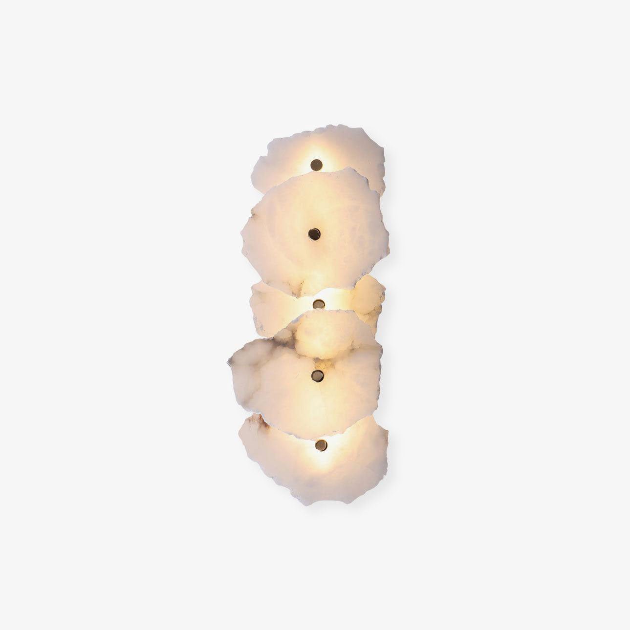 Alaeila Floral Cluster Alabaster Wall Light - Blowlighting