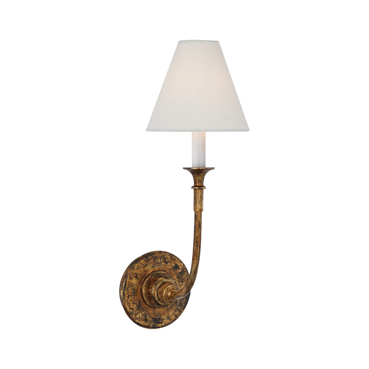 Silva Applique da Parete Vintage in Tessuto