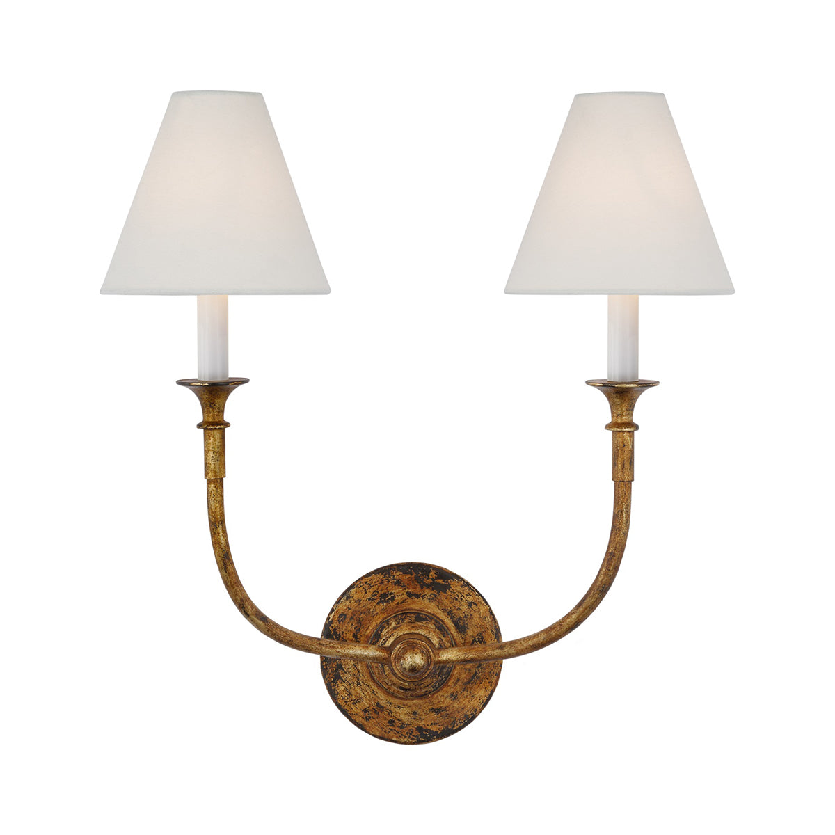 Silva Applique da Parete Vintage in Tessuto