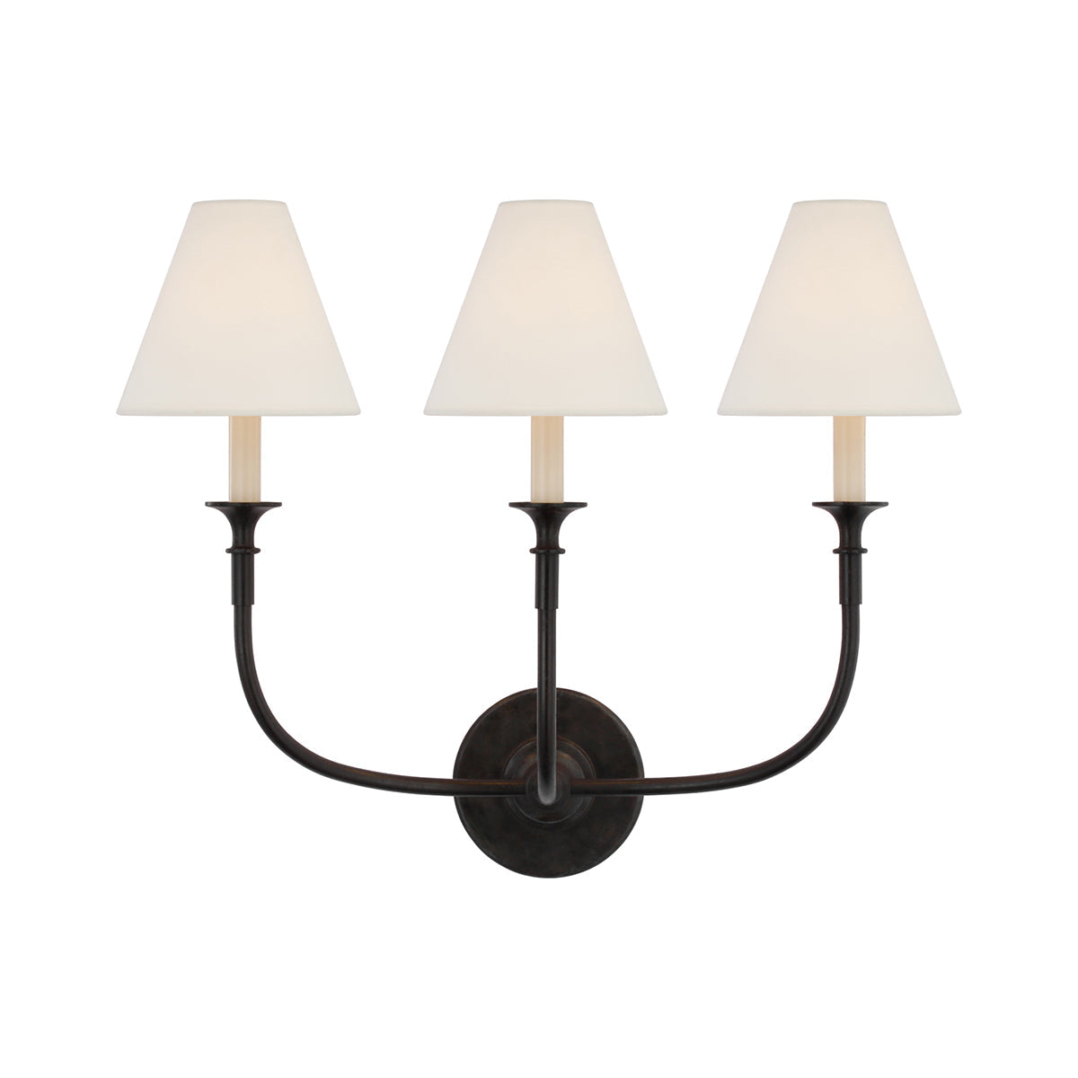 Silva Applique da Parete Vintage in Tessuto