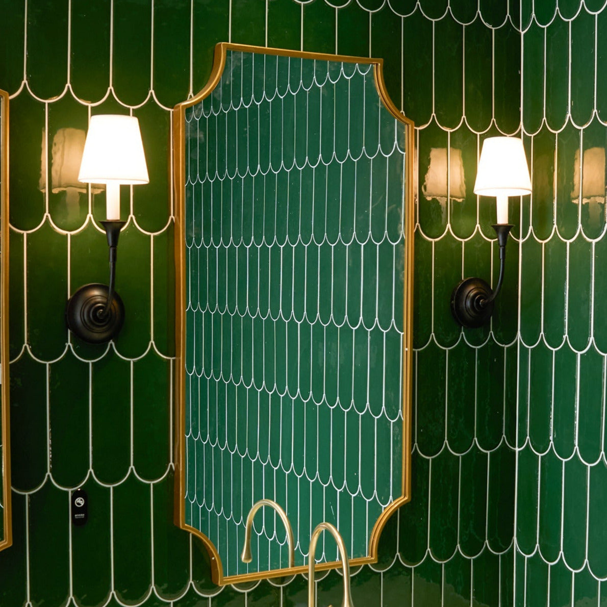 Silva Applique da Parete Vintage in Tessuto
