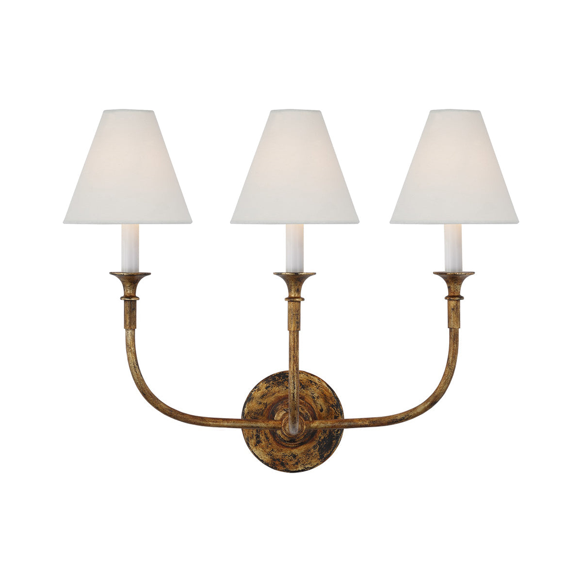 Silva Applique da Parete Vintage in Tessuto