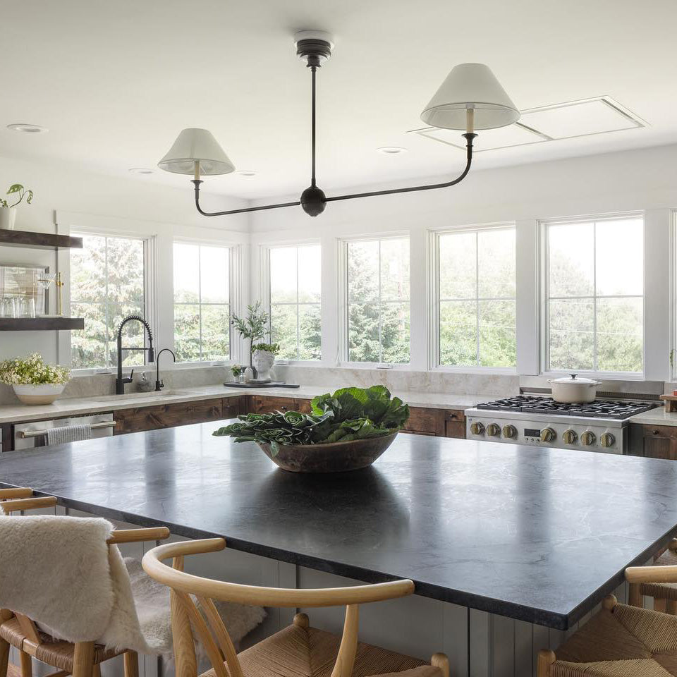Silva Lampadario Lineare Moderno LED in Metallo