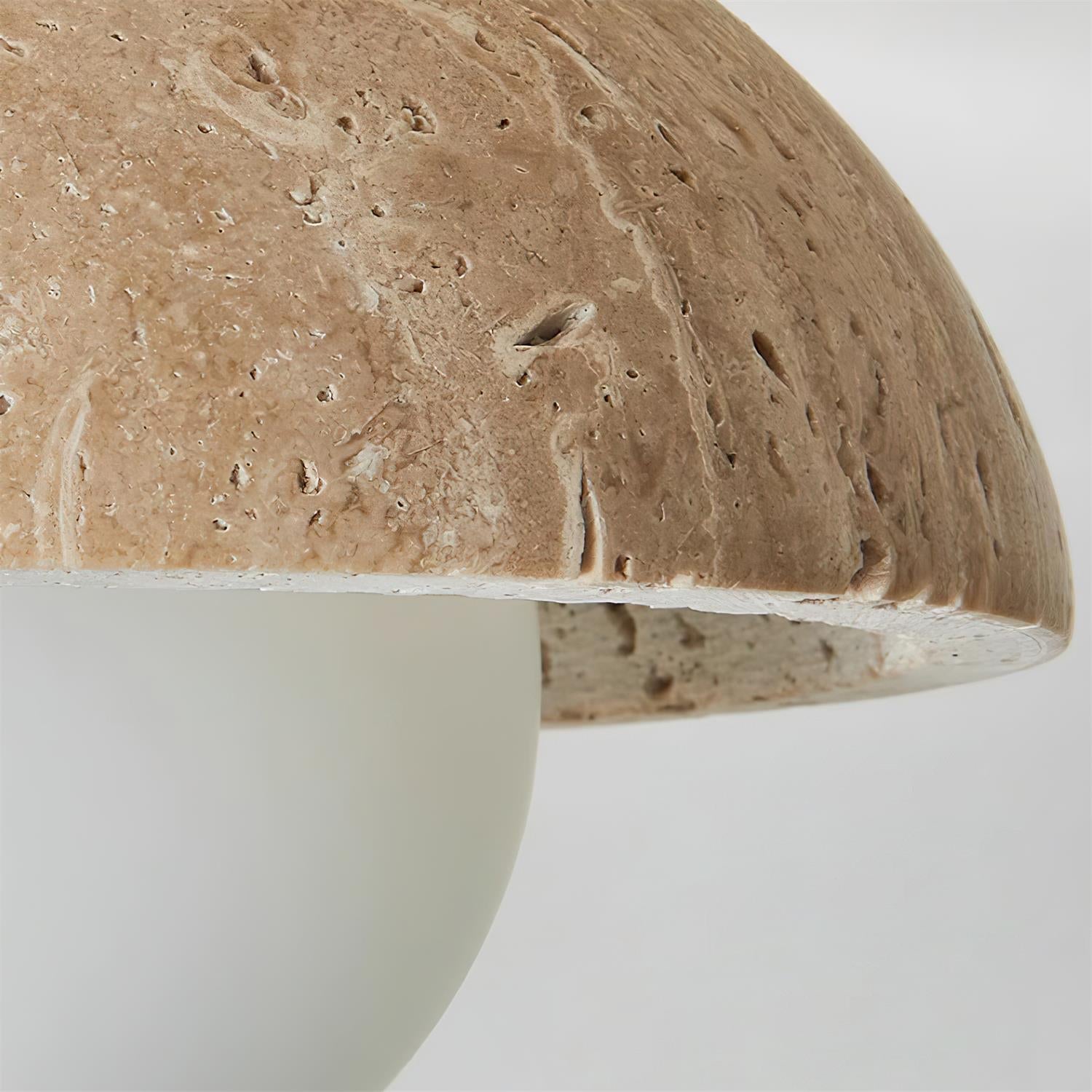 Ritta Plafoniera Minimalista in Travertino