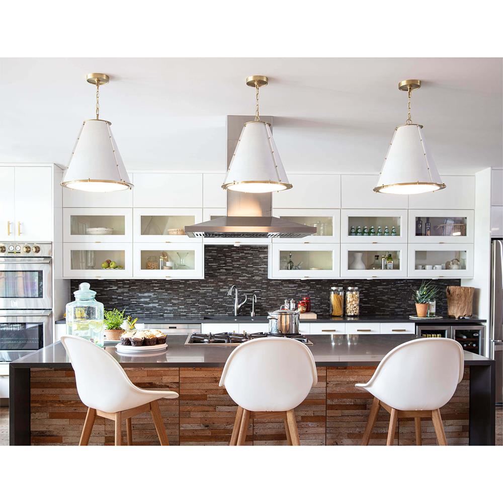 Eursorion Modern Minimalist Metal Pendant Light - Lamp Copper