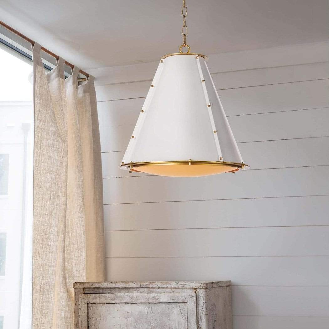 Eursorion Modern Minimalist Metal Pendant Light - Lamp Copper