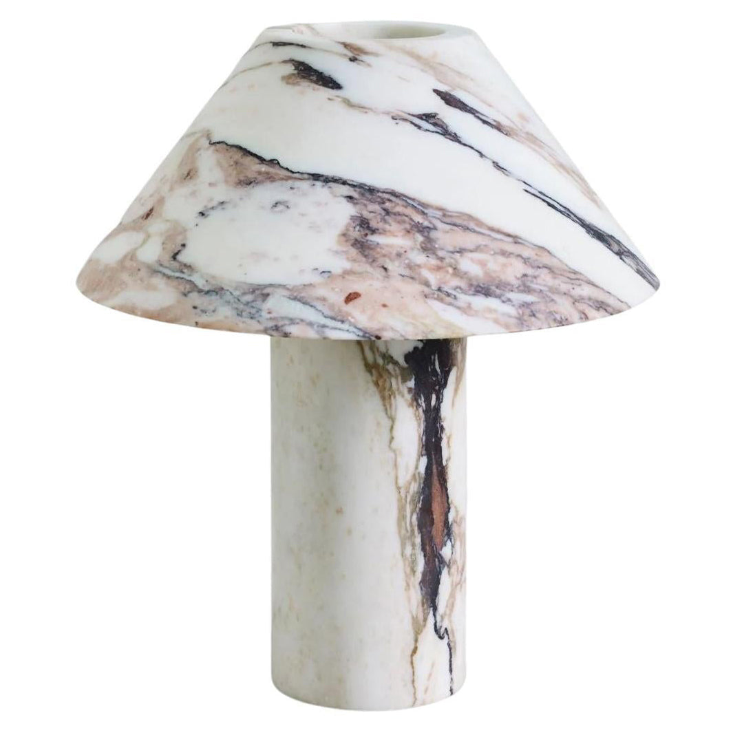 Pillar Stone Table Lamp - Lamp Copper