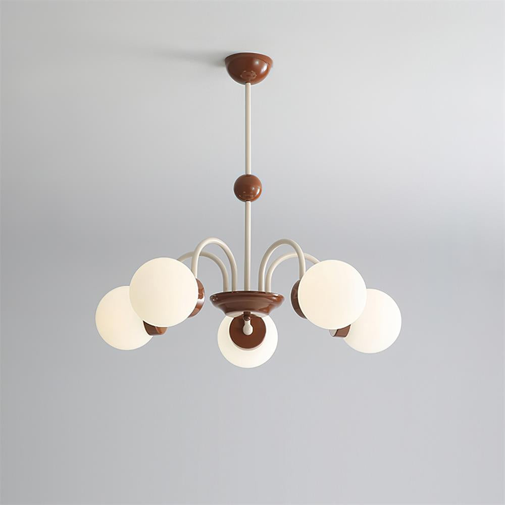 Pivone 8-Light Globe Chandelier - Letslighting