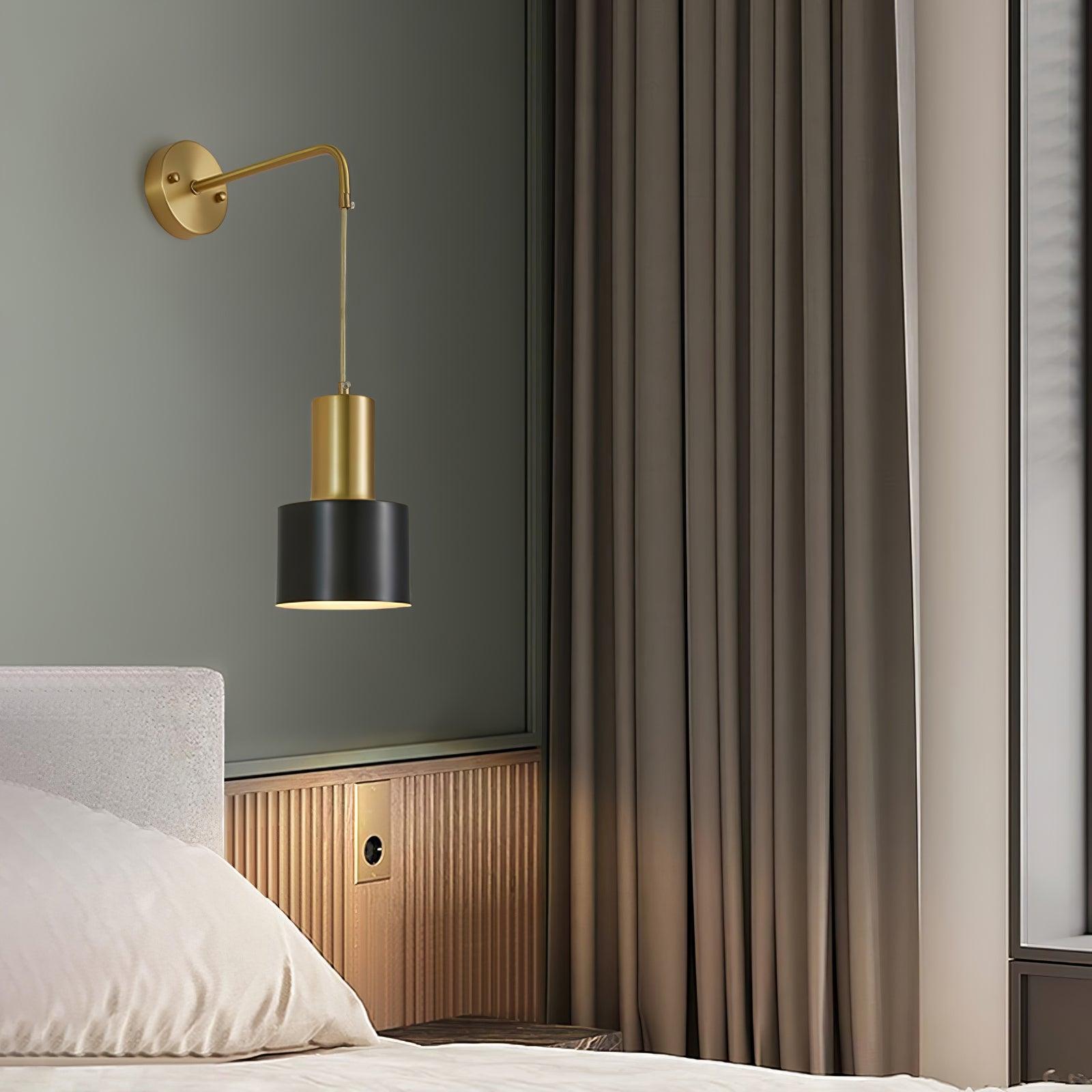 Ezra Minimalist Metal Wall Lamp - Blowlighting