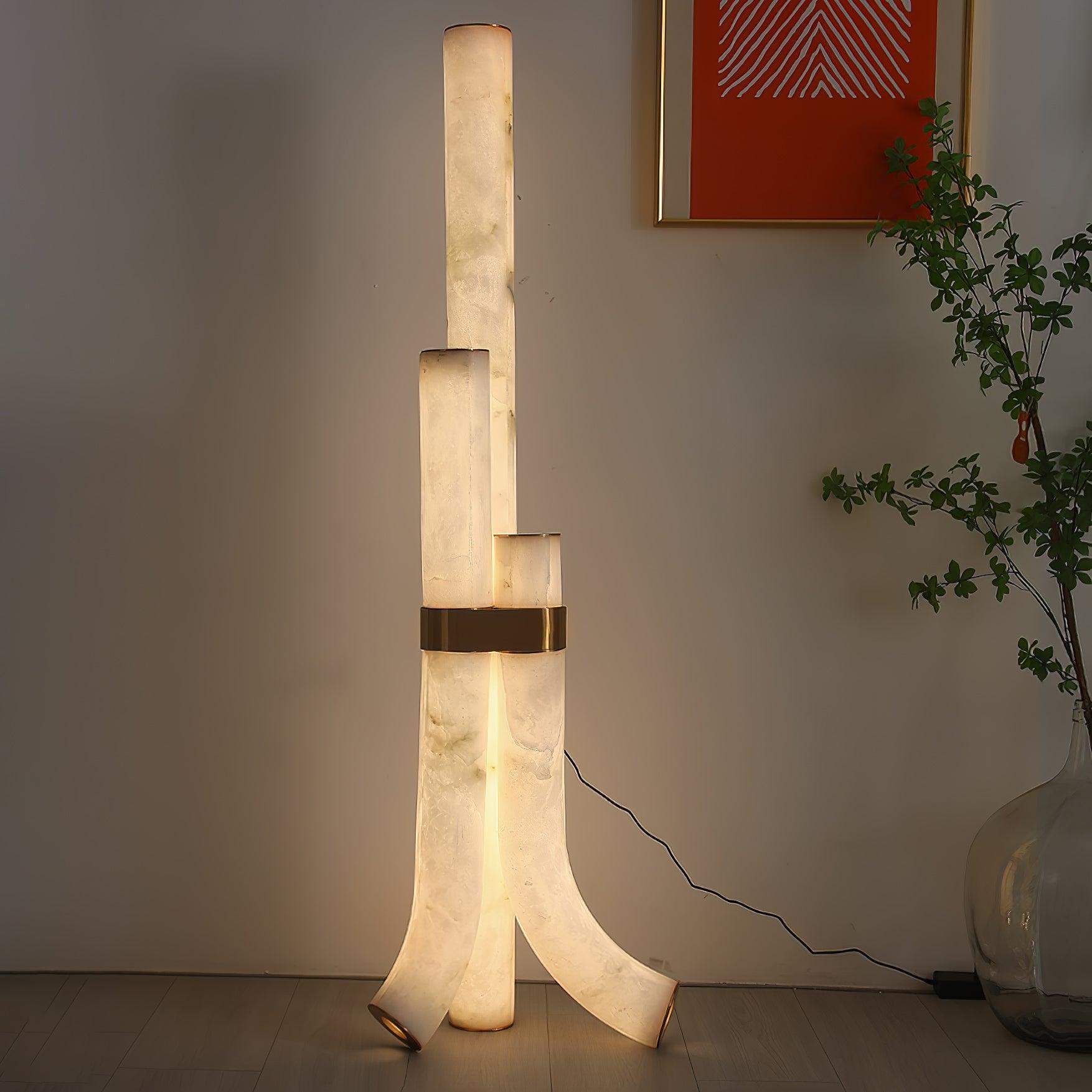 Orion Alabaster Floor Lamp - Neutralighting