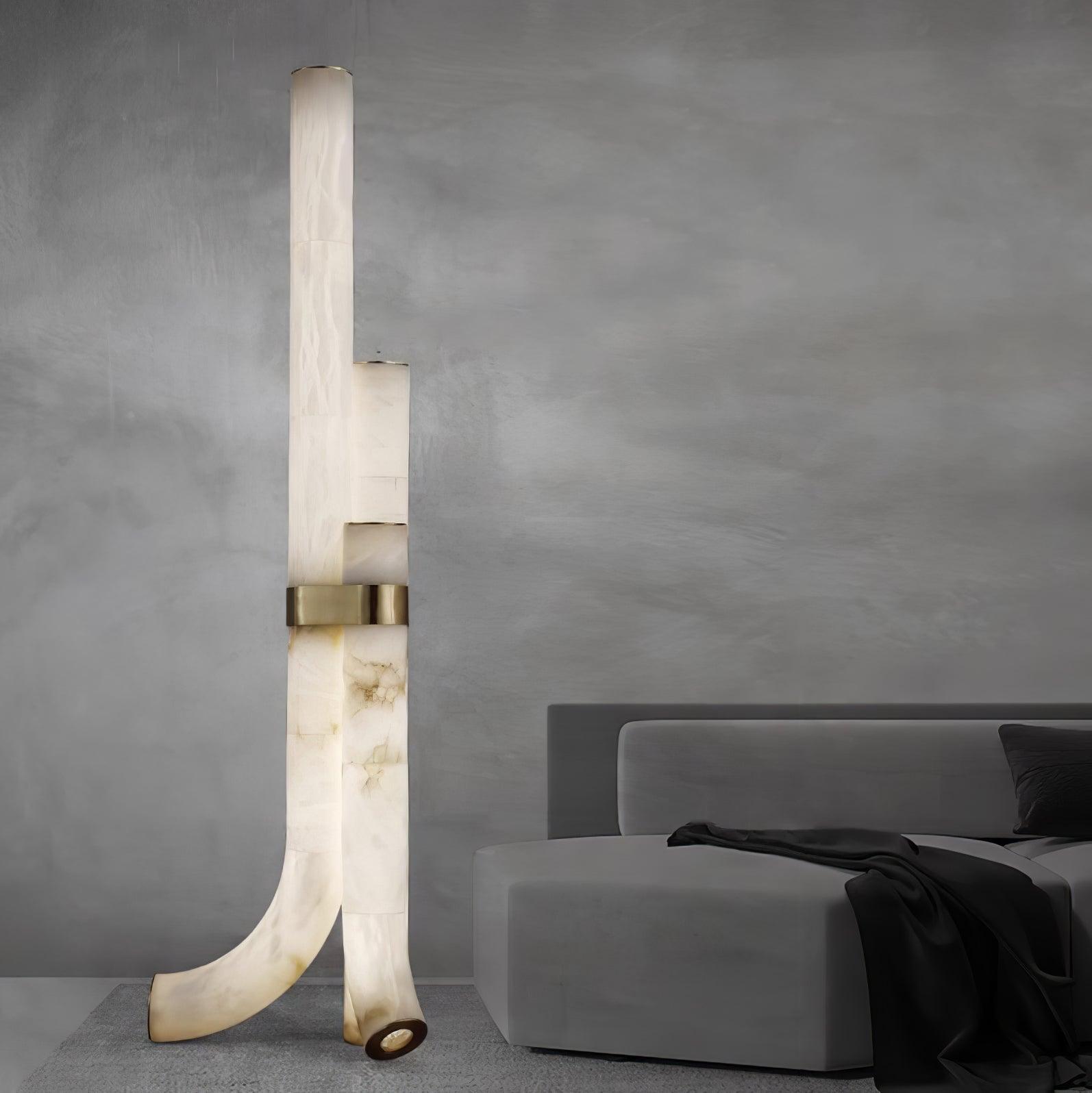 Orion Alabaster Floor Lamp - Neutralighting