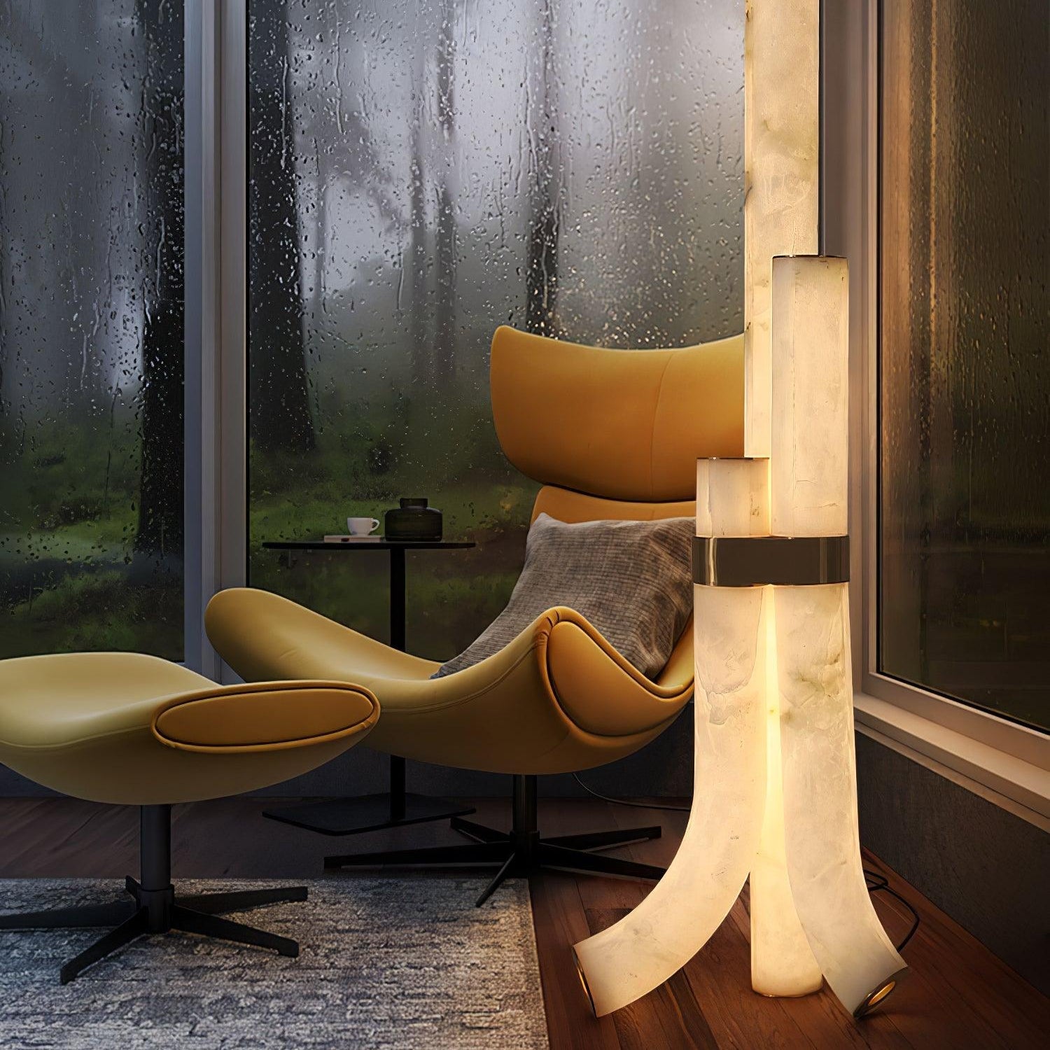 Orion Alabaster Floor Lamp - Neutralighting