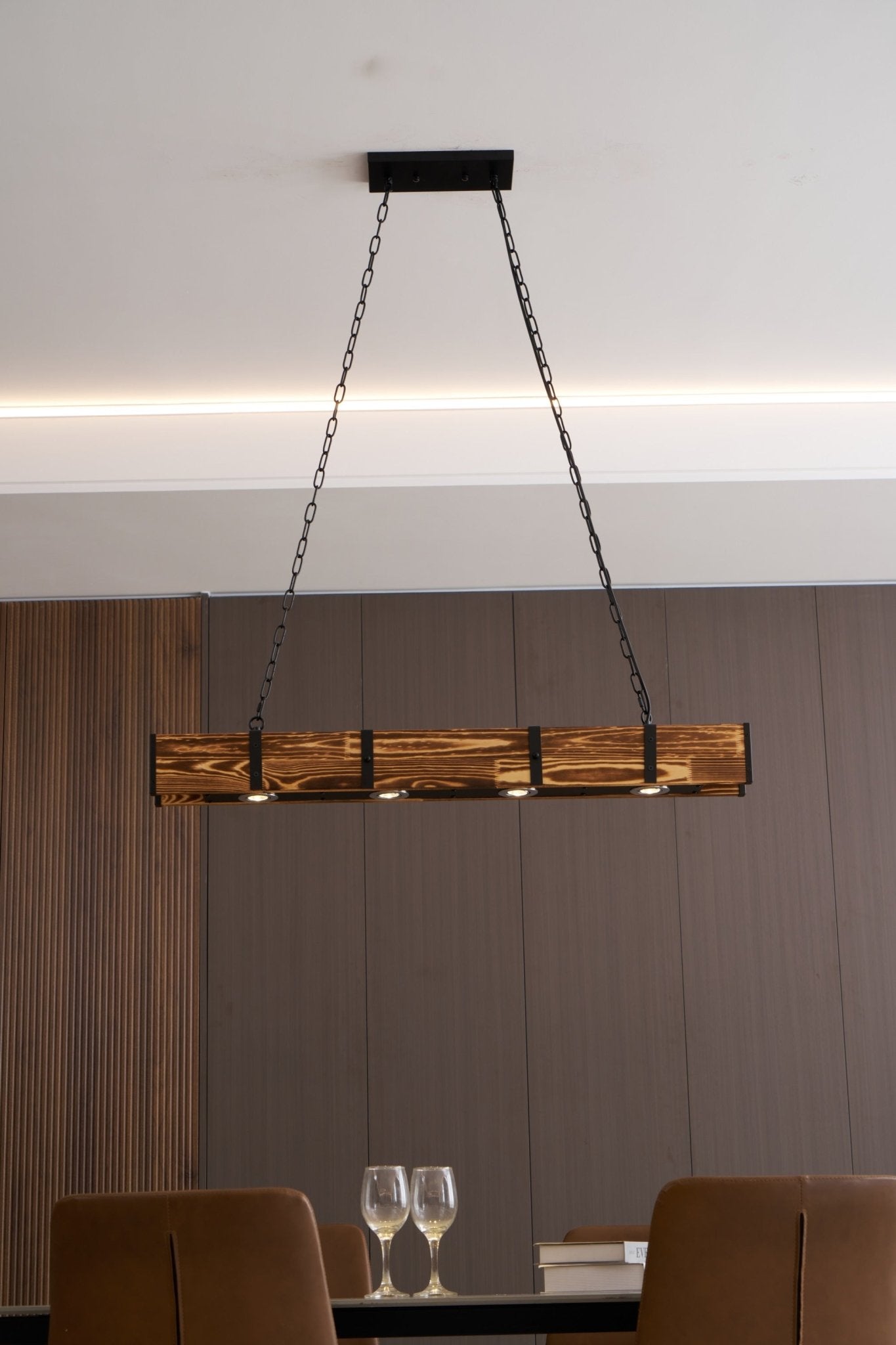 Pleva Chandelier - Blowlighting