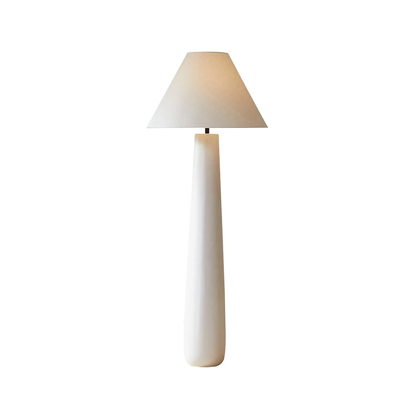 Polar White Floor Lamp - Lamp Copper
