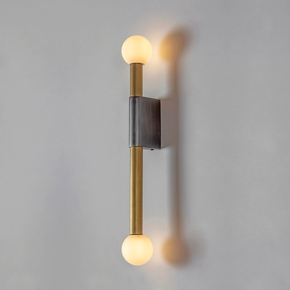 Vomaria Modern Minimalist Circile Metal Wall Lamp - Lamp Copper
