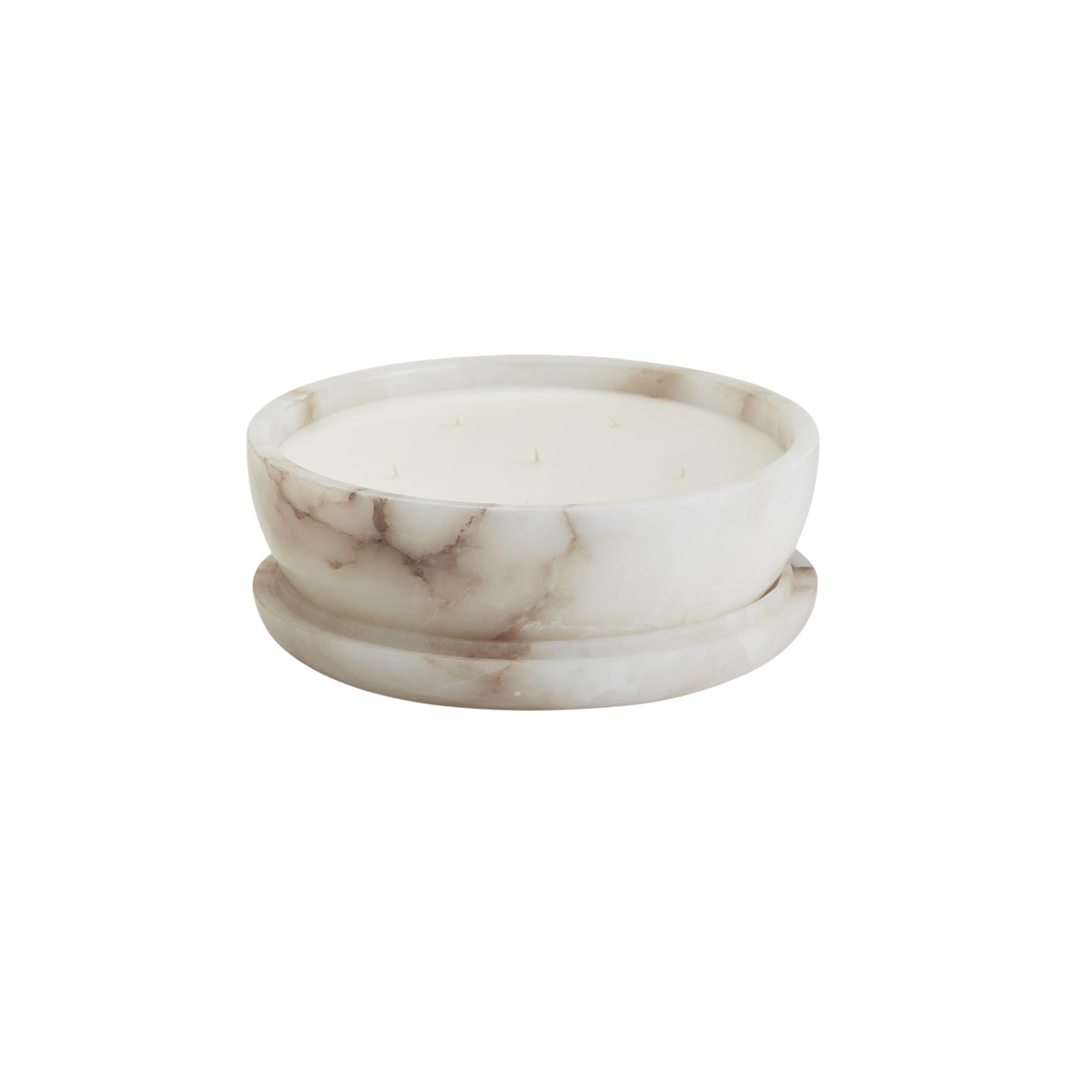Pomelo Tass Marble Candlestick Ornaments - Lamp Copper