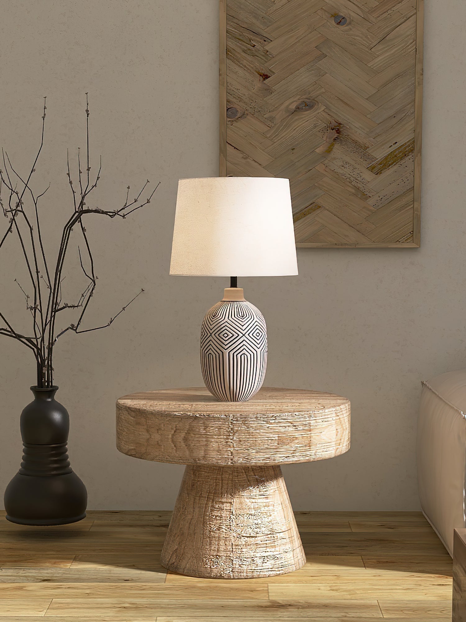Pontarelli Table Lamp - Lamp Copper