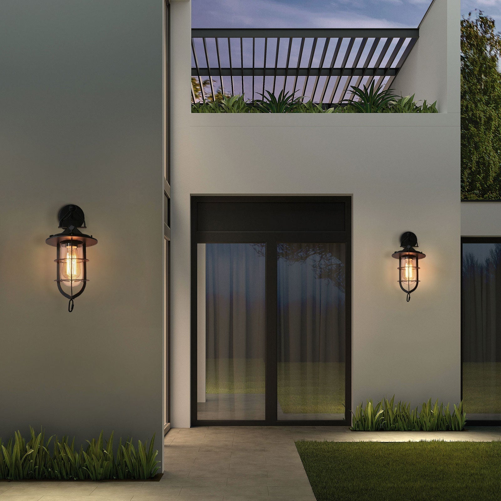 Zatheir Vintage Industrial Classic Metal Wall Lamp - Lamp Copper