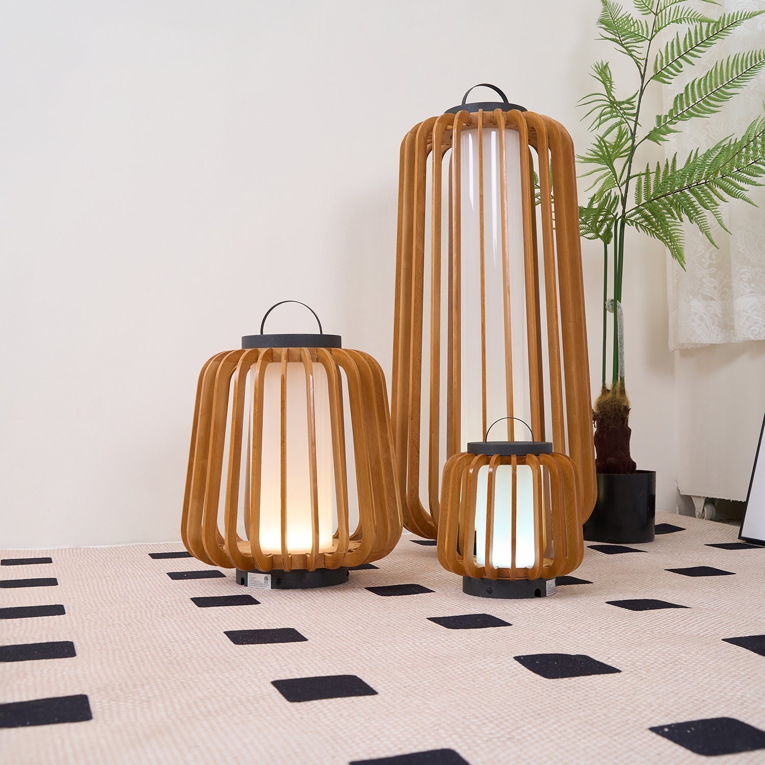 Portable Lantern Rechargeable Outdoor Light - Lamp Copper