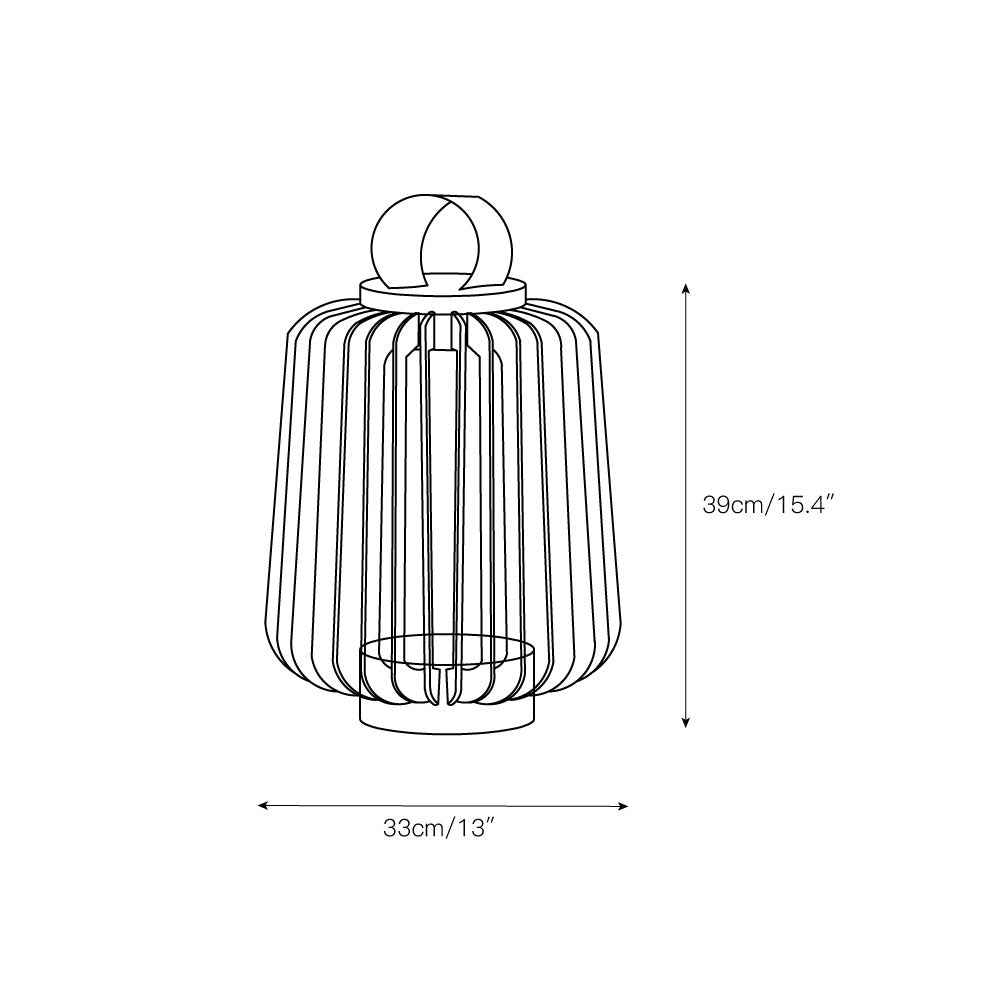 Portable Lantern Rechargeable Outdoor Light - Lamp Copper