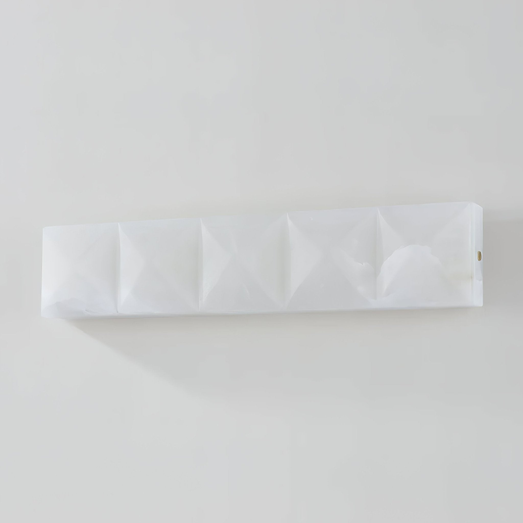 Dione Geometric Alabaster Wall Light - Neutralighting