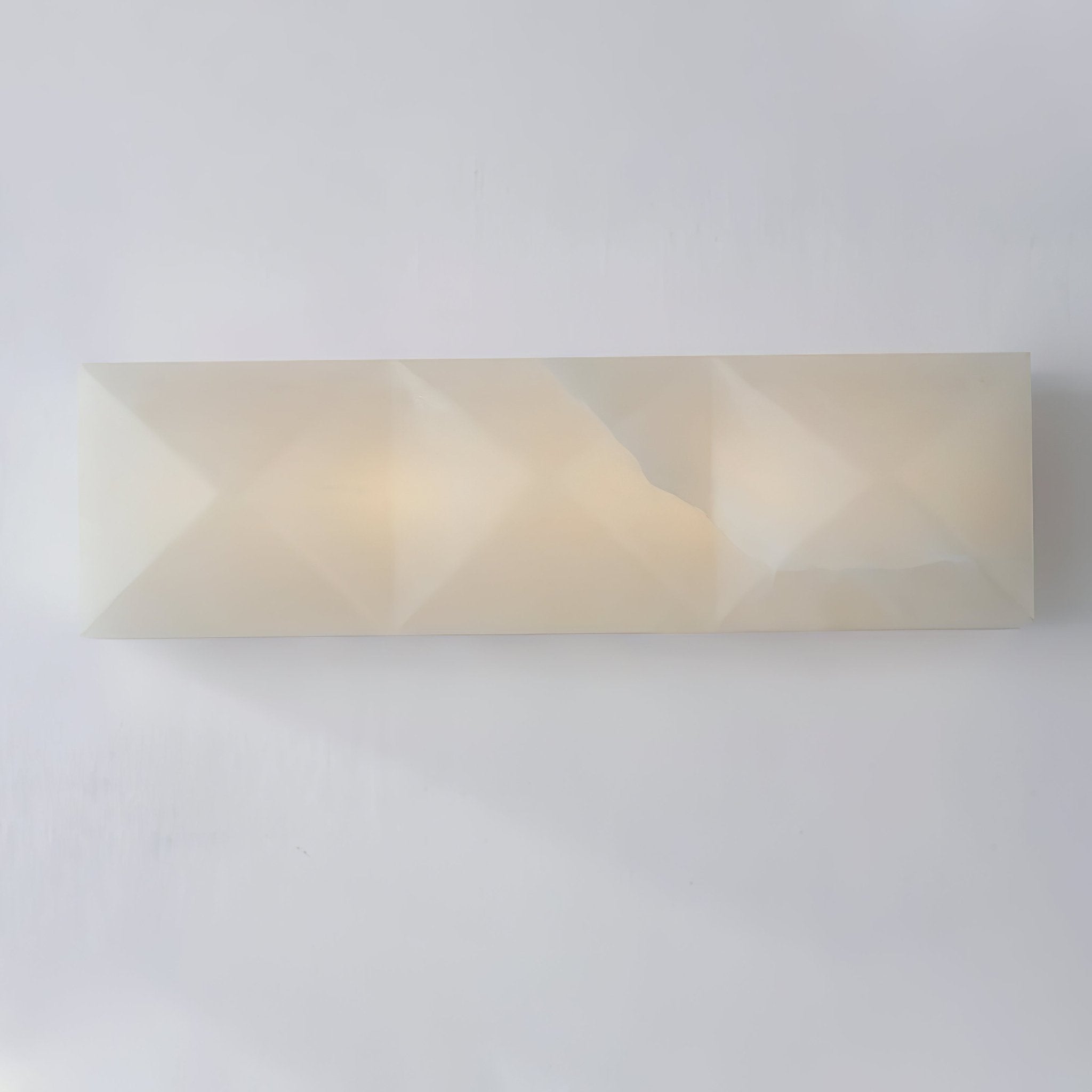 Dione Geometric Alabaster Wall Light - Neutralighting