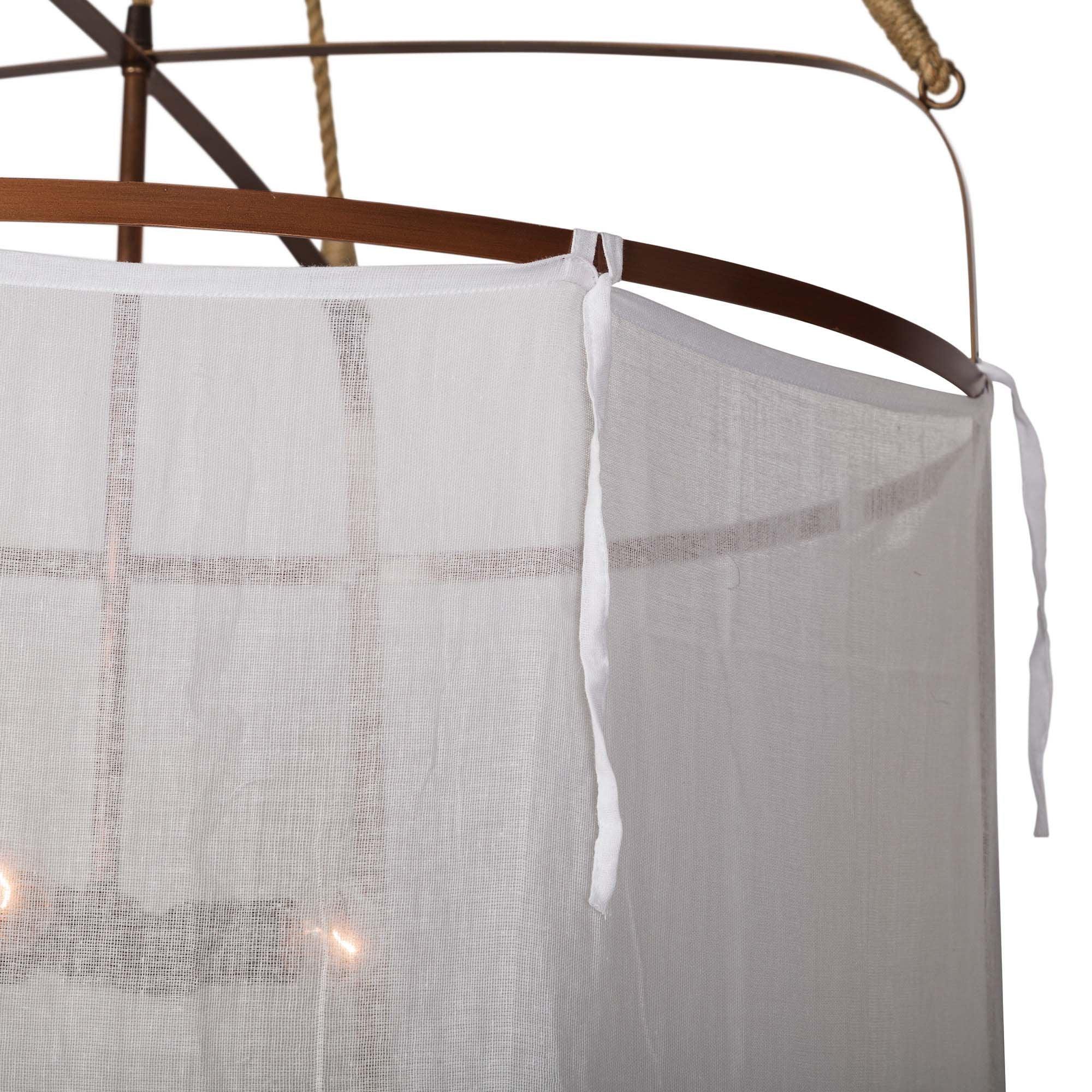 Provence Linen Pendant Light - Blowlighting