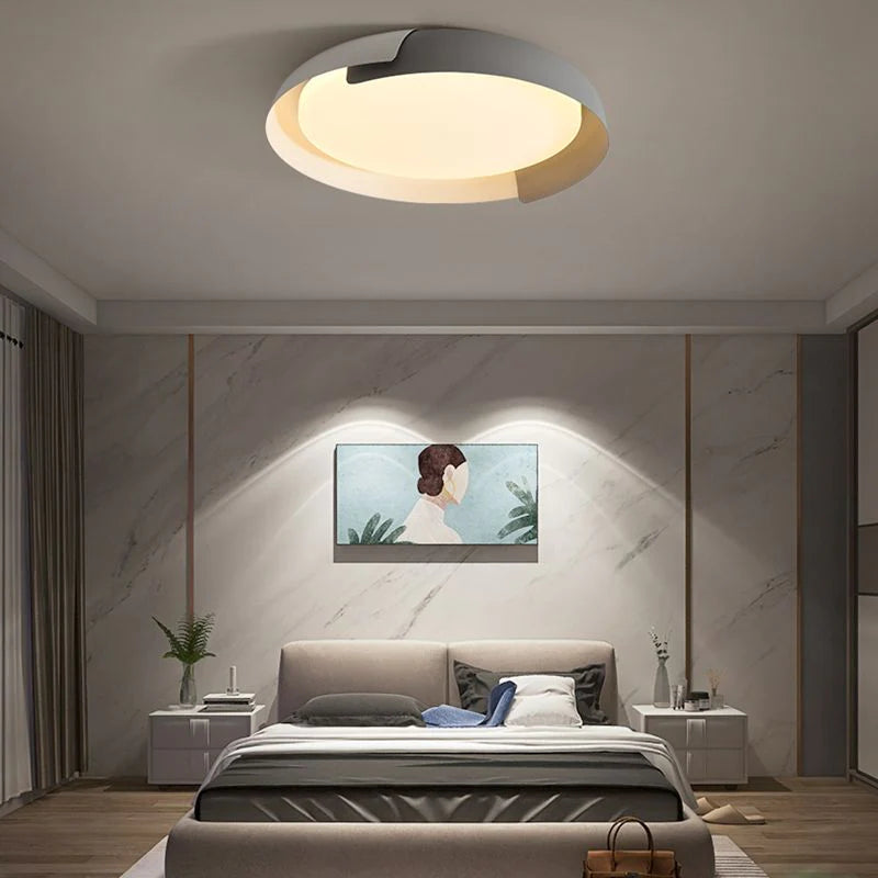Arisha Moderno Metallo Acrilico Plafoniere Camera da Letto