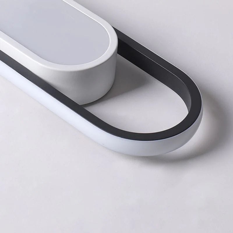 Arisha Minimalista Lineare Plafoniere Metallo Acrilico Soggiorno