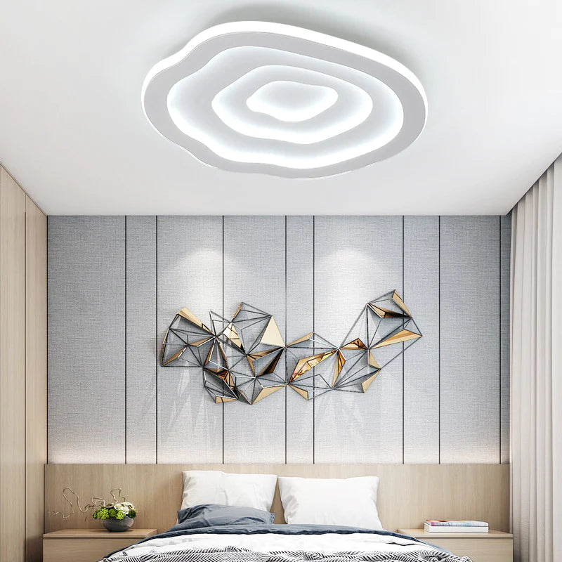 Arisha Semplice Ripple Designer Plafoniere Acrilico Soggiorno