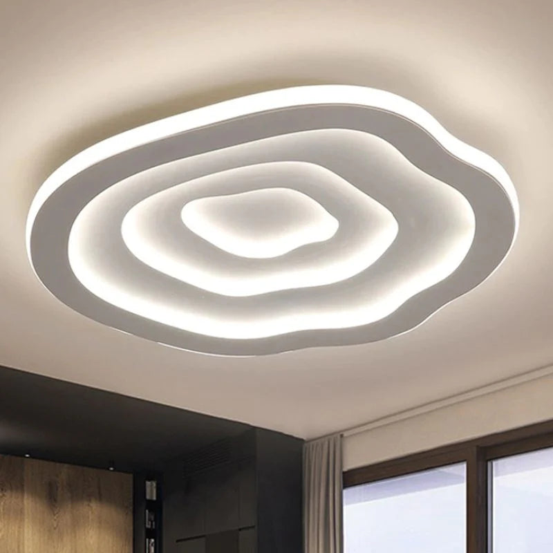 Arisha Semplice Ripple Designer Plafoniere Acrilico Soggiorno