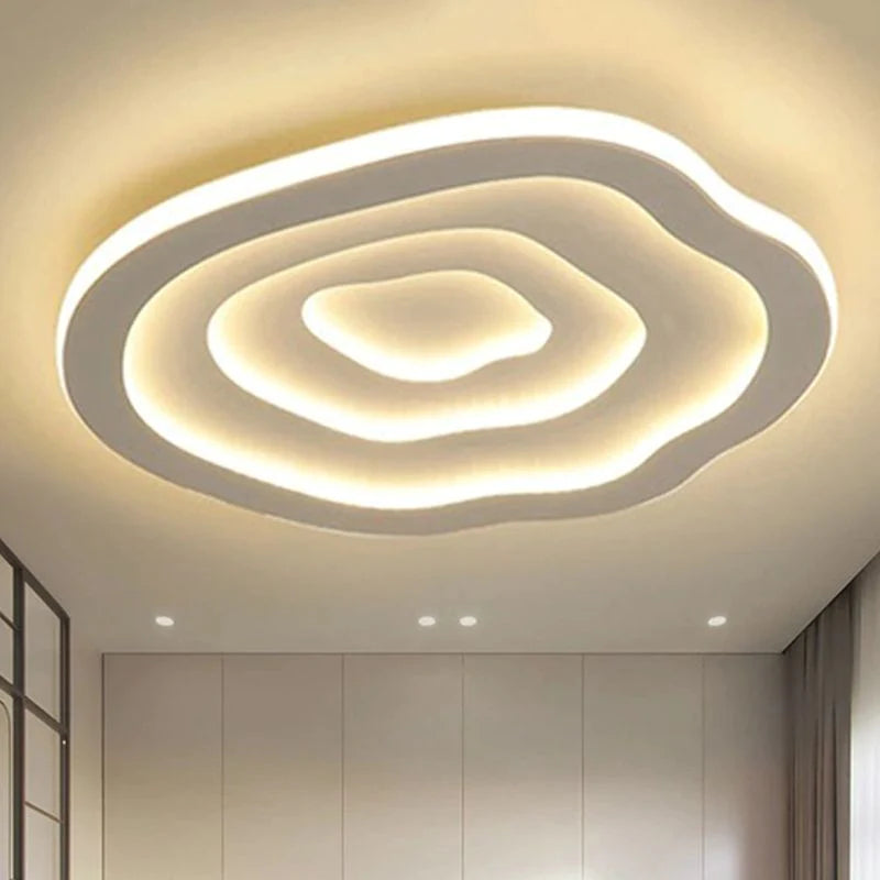 Arisha Semplice Ripple Designer Plafoniere Acrilico Soggiorno