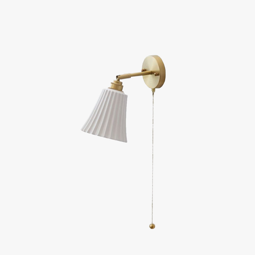 Arisha Moderno Tirare Cordone Metallo Ceramica Applique Camera da Letto