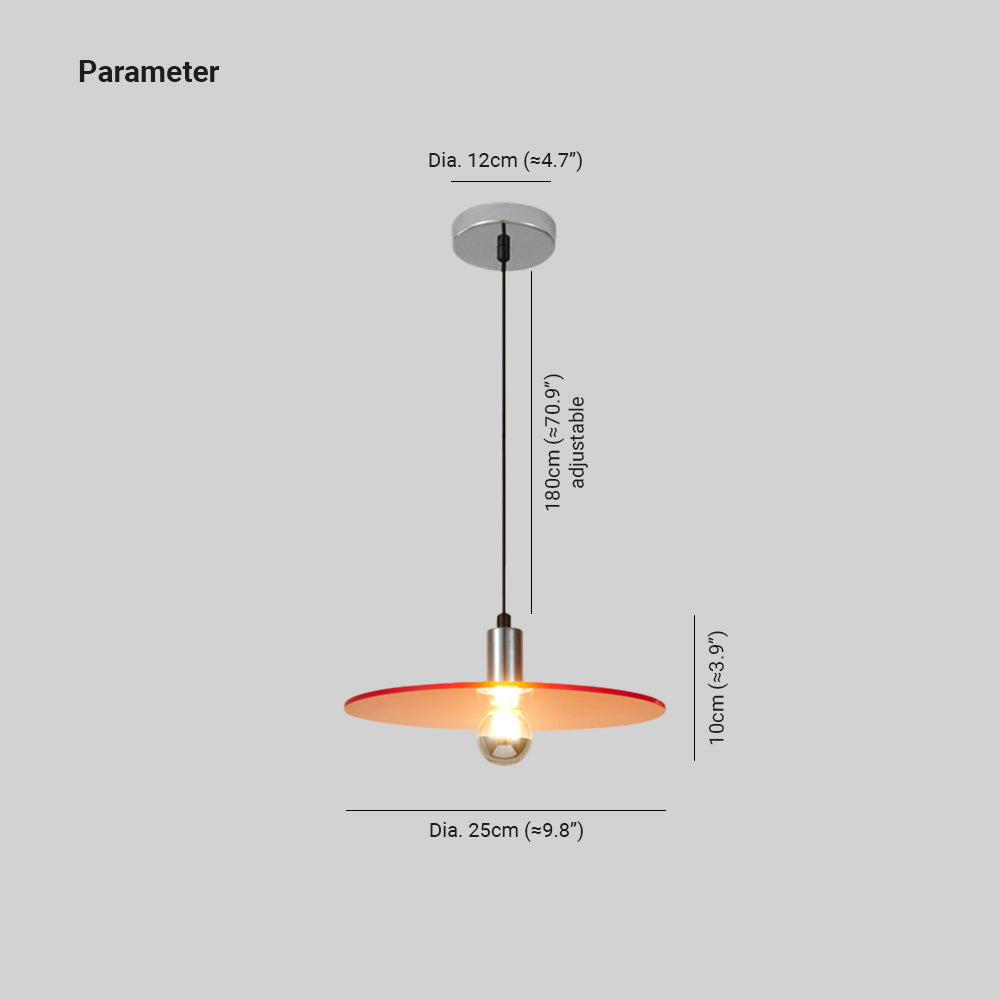 Arisha Nordico LED Acrilico Lampade a Sospensione Camera da Letto