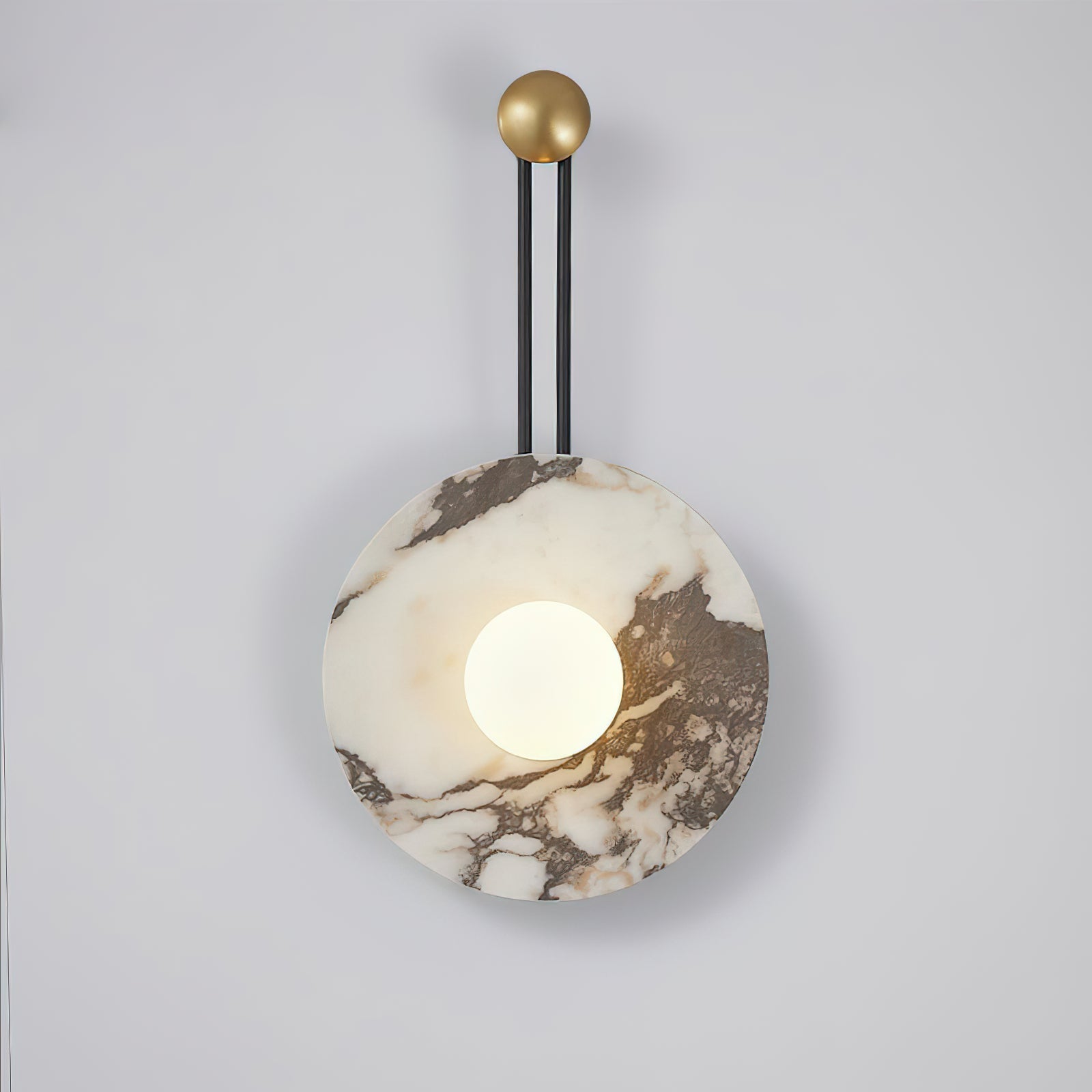 Rambla Modern Minimalist Marble Wall Lamp - Lamp Copper