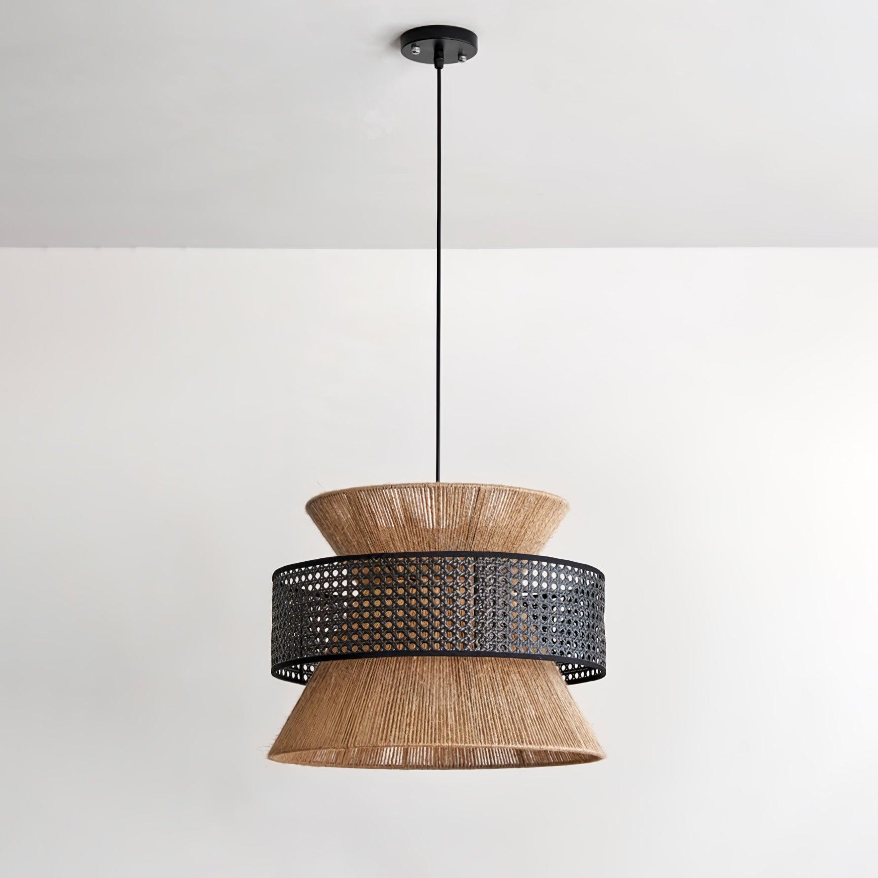 Aria Bohemian Bamboo Pendant Lamp - Blowlighting