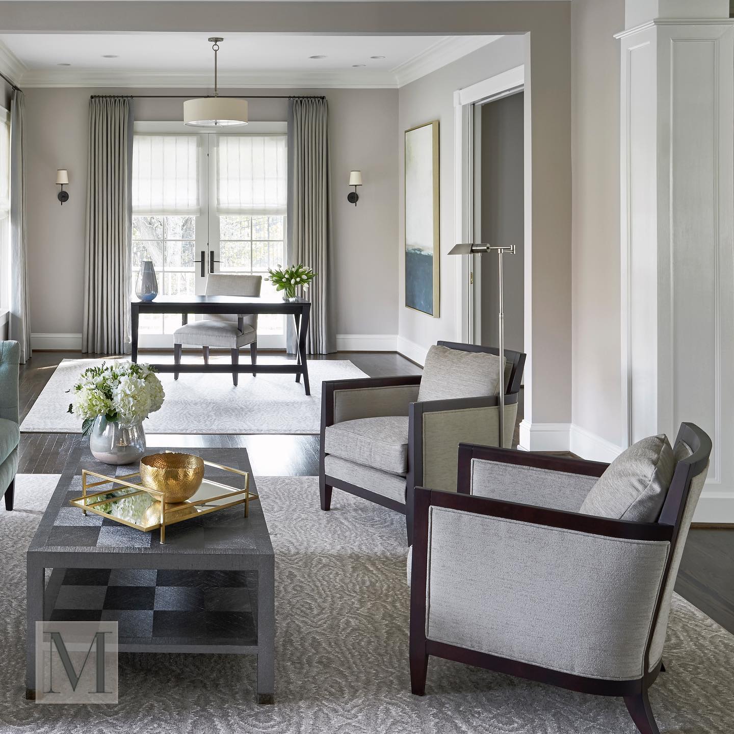 Olvynis Modern Minimalist Hanging Brass Fabric Pendant Lamp - Lamp Copper