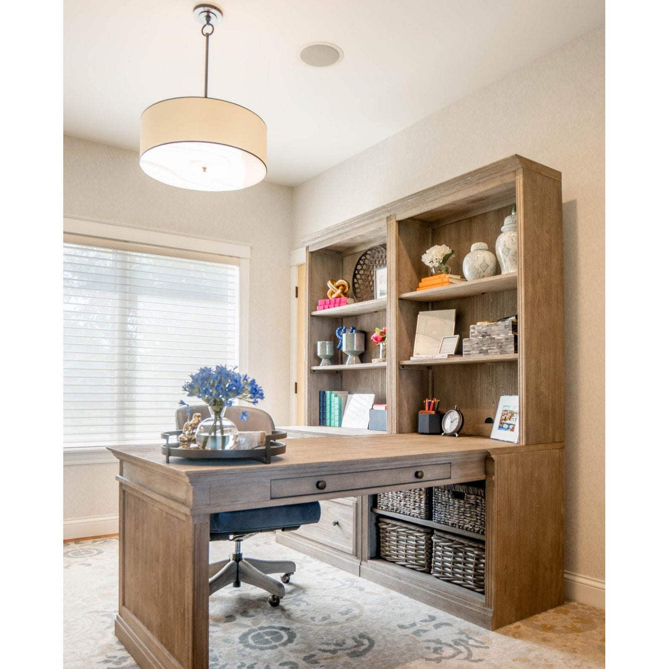 Olvynis Modern Minimalist Hanging Brass Fabric Pendant Lamp - Lamp Copper