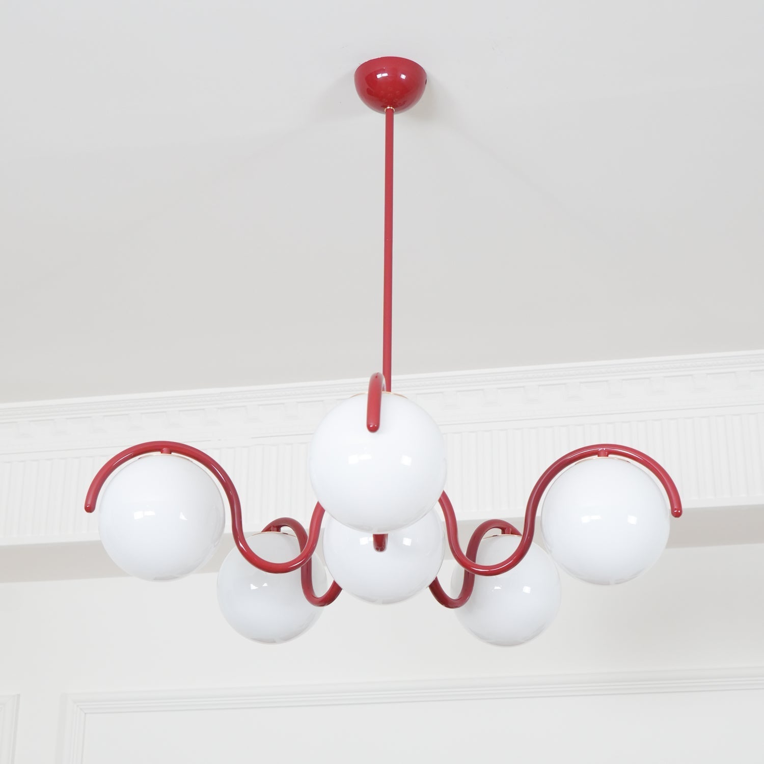 Aria Lampadario Lineare Curvo