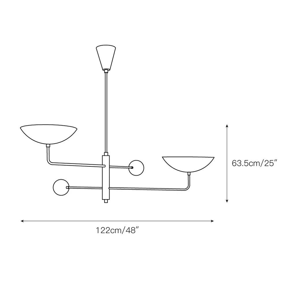 Silva Lampadario Industriale Scultoreo